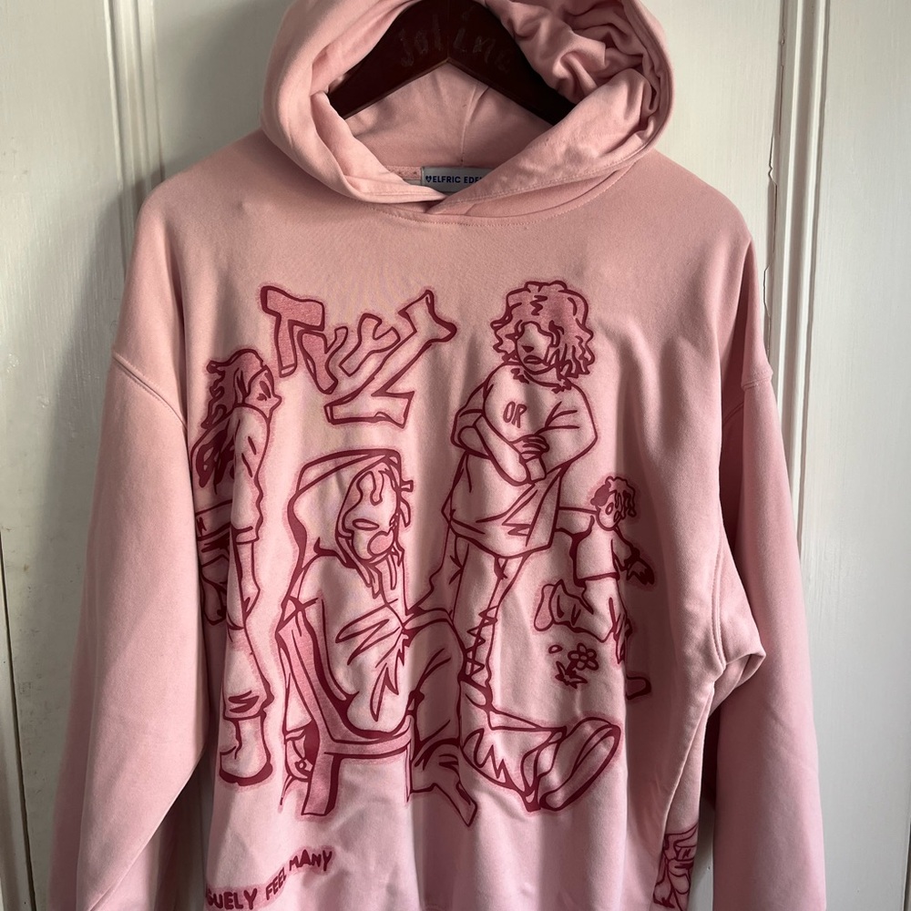 Aelfric Eden Soft Pink Hoodie